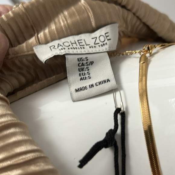 Rachel Zoe Plisse 2pc Pant & Shirt Set NWT - Picture 16 of 16